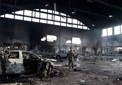 انتشار تصاویر اولیه از محل شهادت مستشاران ایرانی در حمله موشکی به فرودگاه «T4» انتشار تصاویر اولیه از محل شهادت مستشاران ایرانی در حمله موشکی به فرودگاه «T4»
