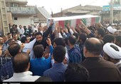 اهواز| تشییع شهید مدافع حرم &quot;موسوی&quot; بر دوش خوزستانی‌های شهیدپرور + تصاویر