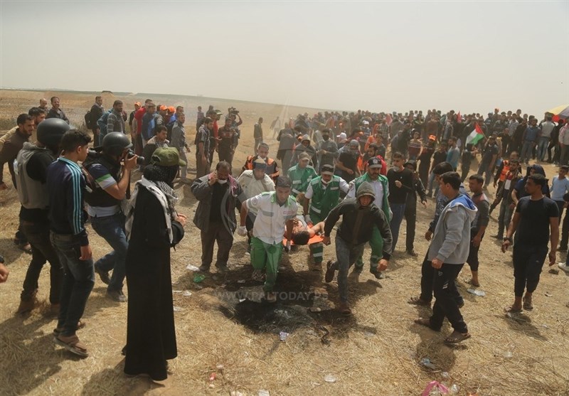 فلسطین..أربعة شهداء و645 إصابة فی جمعة مسیرة الشهداء والأسرى