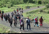 همایش پیادهروی صبحگاهی در استان قزوین برگزار شد