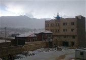 سمنان| بارش تگرگ شهمیرزاد و مهدی‌شهر را سفیدپوش کرد