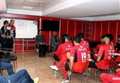 جلسه ویژه گرشاسبی، برانکو و پیروانی با بازیکنان پرسپولیس