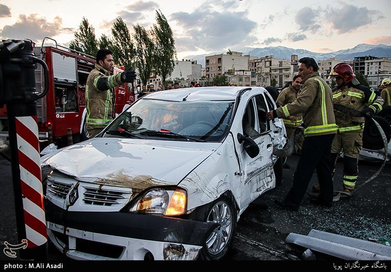 تهران| عدم توجه به جلو عامل اصلی تصادفات در روزهای ابتدایی سال