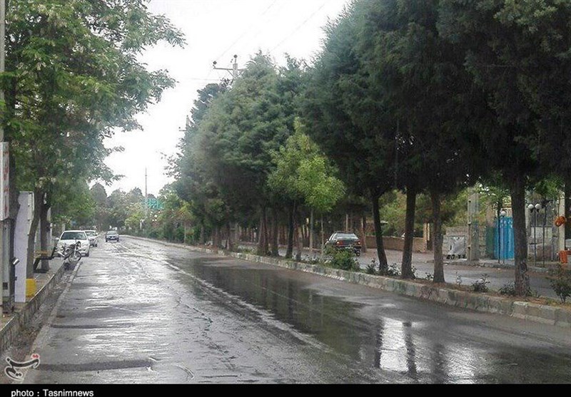 سمنان| بارش باران و برف در نواحی سردسیر و ارتفاعات استان سمنان