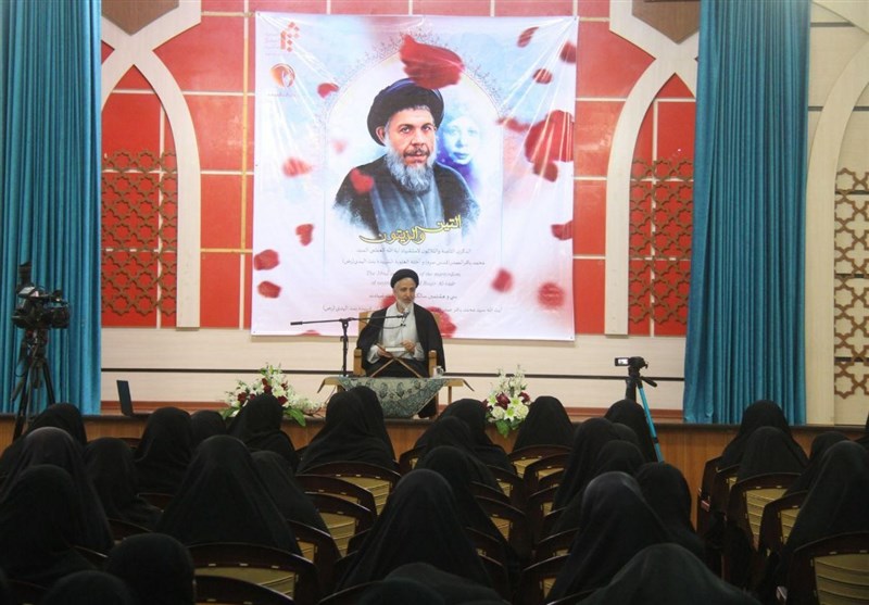 قم| مراسم بزرگداشت شهید صدر در قم برگزار شد