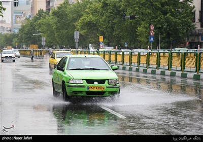 باران بهاری تهران