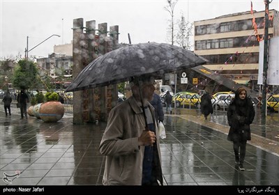 باران بهاری تهران