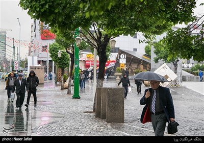 باران بهاری تهران