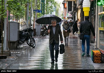 باران بهاری تهران