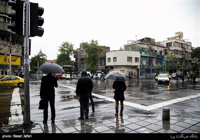 باران بهاری تهران