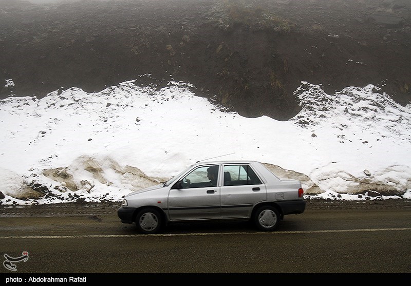 خرم‌آباد|بارش برف در لرستان؛ دمای هوا کاهش می‌یابد