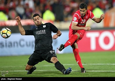 دیدار تیم های پرسپولیس ایران و السد قطر