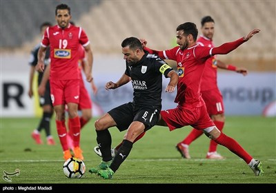 دیدار تیم های پرسپولیس ایران و السد قطر