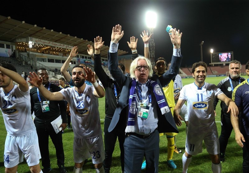 Winfried Schaefer Proud of Iran&apos;s Esteghlal Players