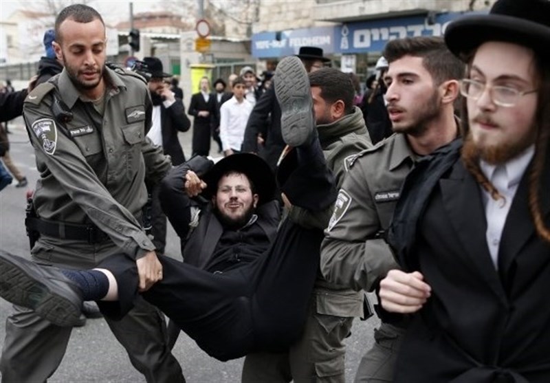 İsrail Polisi Haredi Yahudilerine Saldırdı