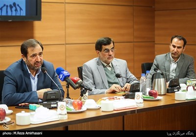 نشست خبری علی اصغر جعفری مدیرعامل موزه انقلاب اسلامی و دفاع مقدس