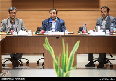 نشست خبری علی اصغر جعفری مدیرعامل موزه انقلاب اسلامی و دفاع مقدس