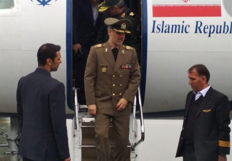 وزیر دفاع وارد بغداد شد/ برگزاری کمیسیون همکاری‌های دفاعی ایران و عراق