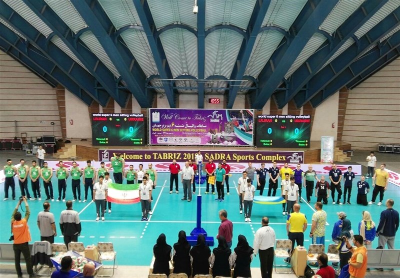 برتری ملی‌پوشان والیبال نشسته ایران مقابل اوکراین در دیدار تدارکاتی