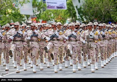 مراسم رژه روز ارتش - مشهد