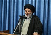 قزوین| پیکر حجت‌الاسلام موسوی در آبیک تشییع شد