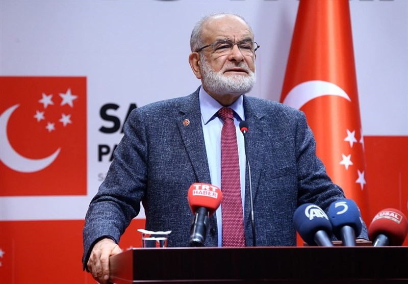 رهبر حزب سعادت: حاکمیت ترکیه ثروت‌های ملی را خرج کرده و ترکیه را به بزرگ‌ترین بدهکار تبدیل کرده است