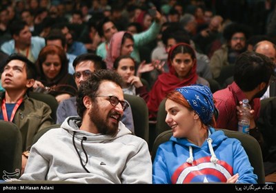 میهمانان خارجی شرکت کننده در مراسم افتتاحیه سی و ششمین جشنواره جهانی فیلم فجر