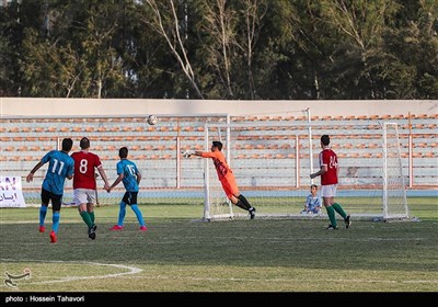 برگزاری چهارمین دوره مسابقات جام جهانی فوتبال هفت نفره هنرمندان در کیش