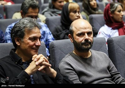 علی مصفا بازیگر فیلم درساژ در اولین روز سی‌وششمین جشنواره جهانی فیلم فجر