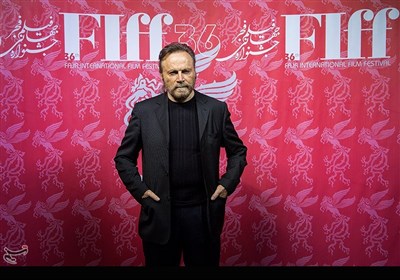 فرانکو نرو بازیگر ایتالیایی در اولین روز سی‌وششمین جشنواره جهانی فیلم فجر