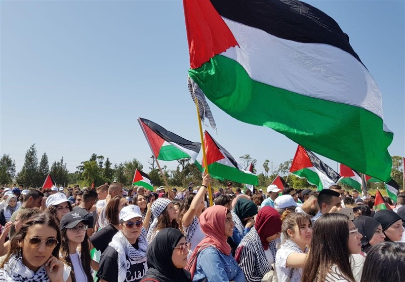 تحولات فلسطین|شرکت ساکنان مناطق اشغالی در راهپیمایی بازگشت؛ صهیونیست‌ها مردم غزه را تهدید کردند