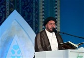 مسابقات بین‌المللی قرآن| تلاوت حجت‌الاسلام درچه‌ای در مصلای امام خمینی(ره)