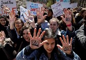 US Students Walk Out Again to Protest Gun Violence