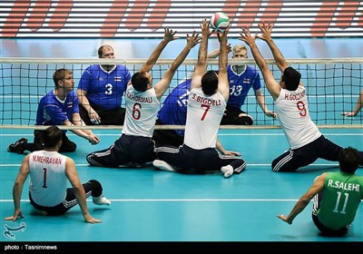 مسابقات بین‌المللی والیبال نشسته -تبریز