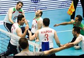 تبریز| چهارمین برد متوالی ایران در نخستین دوره لیگ جهانی والیبال نشسته