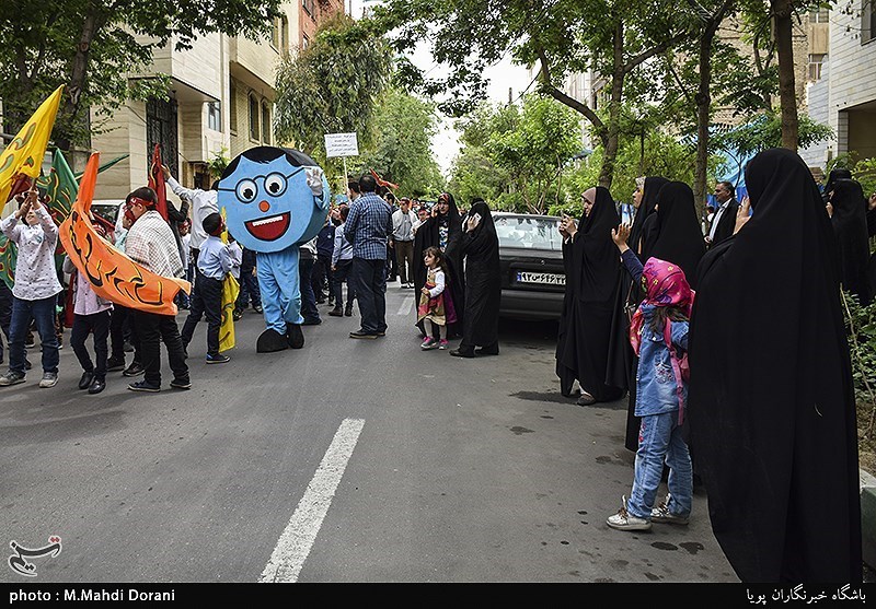 دسته سرود خوانی دبستان رفاه