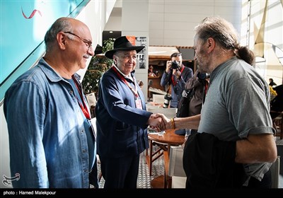 فرانکو نرو، بهمن فرمان‌آرا و بابک کریمی در سومین روز سی‌وششمین جشنواره جهانی فیلم فجر
