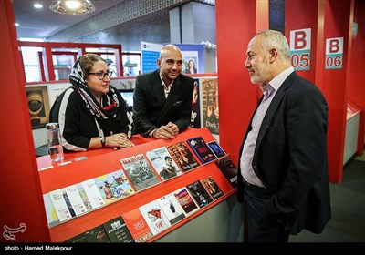 ناصر ابوشریف نماینده جهاد اسلامی فلسطین در سومین روز سی‌وششمین جشنواره جهانی فیلم فجر