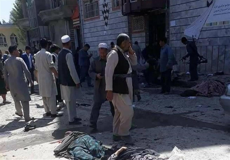 گزارش ویدئویی تسنیم از حمله انتحاری داعش در منطقه شیعه‌نشین کابل