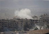 حملات موشکی به مواضع نظامی سوریه در حومه حماه و حلب