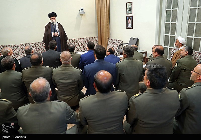 Leader Hails Iran Army Commander’s Emphasis on Unity of Armed Forces