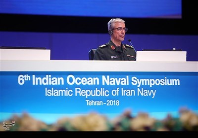 سرلشکر محمد باقری رئیس ستادکل نیروهای مسلح در ششمین اجلاس فرماندهان نیروی دریایی کشورهای حاشیه اقیانوس هند