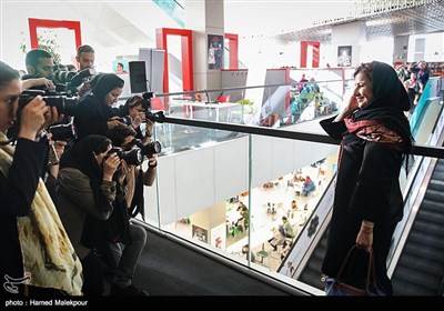 لیلی رشیدی در پنجمین روز سی‌وششمین جشنواره جهانی فیلم فجر