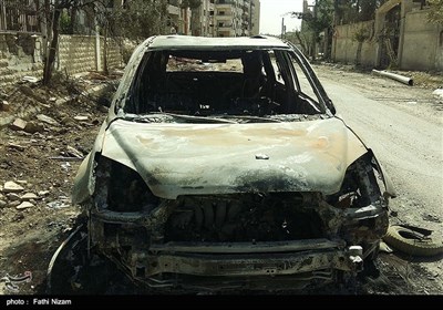 شهر دوما پس از آزادسازی از دست تروریست ها