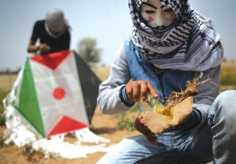 سلاح جدید فلسطینی؛ بادبادک‌های آتشین بلای جان اشغالگران