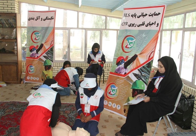 قم|110 مدرسه استان قم تحت آموزش امداد و نجات هلال‌احمر قرار می‌گیرد