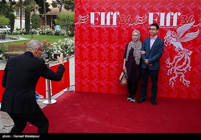 مهمانان خارجی در مراسم اختتامیه سی‌وششمین جشنواره جهانی فیلم فجر