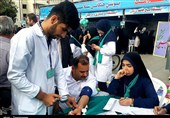 اربعین حسینی| ایستگاه سلامت شهید حمیدرضا فاطمی‌اطهر در شلمچه راه‌اندازی شد