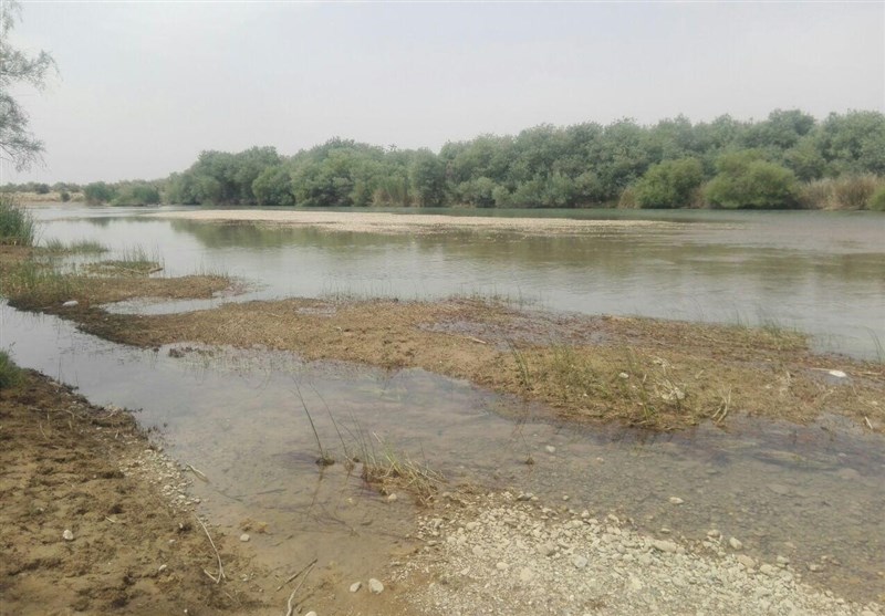 خوزستان | از قطعی آب روستاهای بخش شاوور شوش تا وضعیت نگران کننده رودخانه کرخه+تصاویر