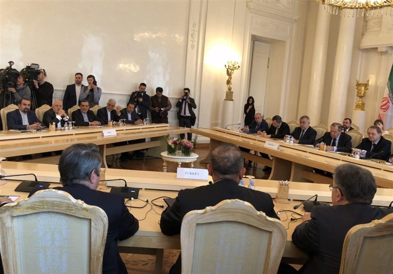 Iranian, Russian, Turkish Top Diplomats Discuss Syria Peace Process